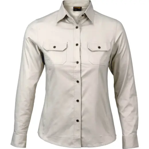 Stone Ladies Bush Shirt Long Sleeve